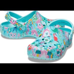 Little mermaid Vera Bradley crocs